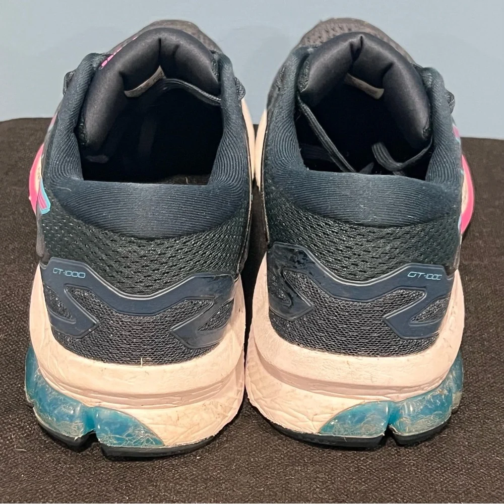Women’s Asics GT 1000 Athletic Running Shoes Sneakers Women's Size 9 Purple Blue - Picture 5 of 8